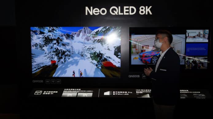 【報價】Samsung 電視2022 產品列陣     Neo QLED 8K + 畫面光亮階度再提升