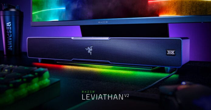 Razer新Soundbar Leviathan V2  7.1 聲道支援 THX