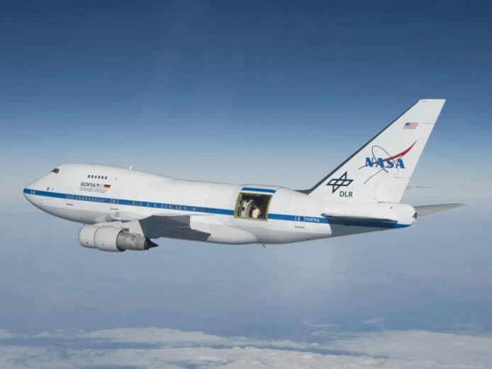 波音 747 改裝而成   NASA 空中天文台宣佈停飛