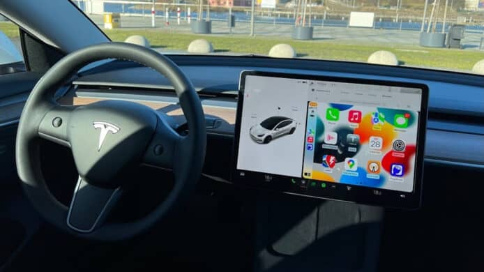 特別為 Tesla 開發   非官方 Apple CarPlay 方案推出