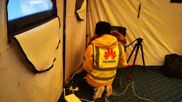 華為夥拍中移動   珠峰大本營提供高速 Wi-Fi 服務