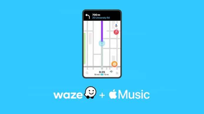 地圖程式 Waze 更新   追加 Apple Music 支援