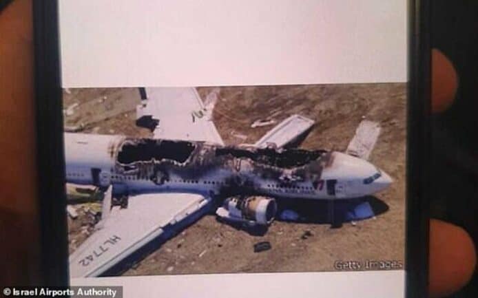 乘客 AirDrop 墜機照片惹恐慌　以色列客機取消起飛