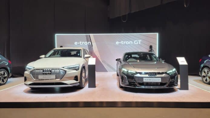 Audi 純電車 e-tron 50 SUV 現身   西九純電車展覽＋全線車系列陣