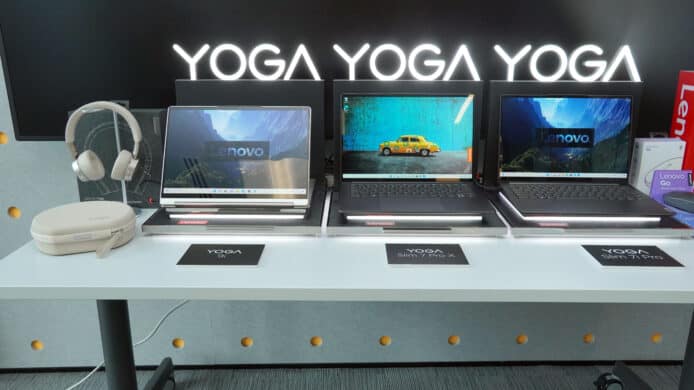 Lenovo Yoga 2022 新系列現身　Yoga Slim 9i　Yoga Slim 7i Pro X　Yoga Slim 7i Pro 上手試