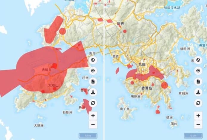 【實試】民航處SUA一站通無人機註冊     香港多個航拍位變禁飛區