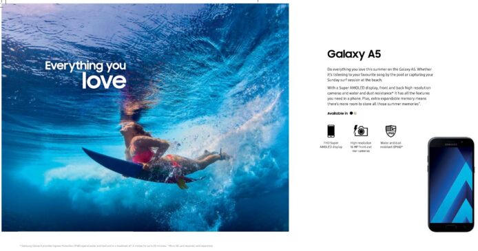手機廣告防水效能涉誤導   Samsung 被澳洲法院罰款 7,576 萬港元