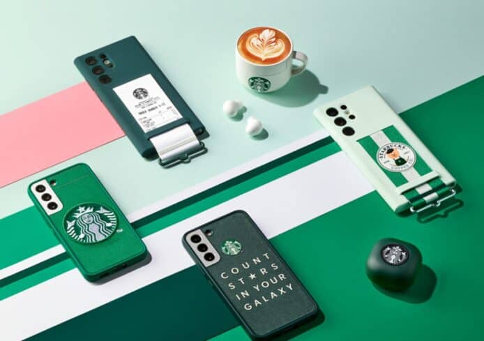 Samsung、Starbucks 跨界合作   推出特別版手機無線耳機保護殼