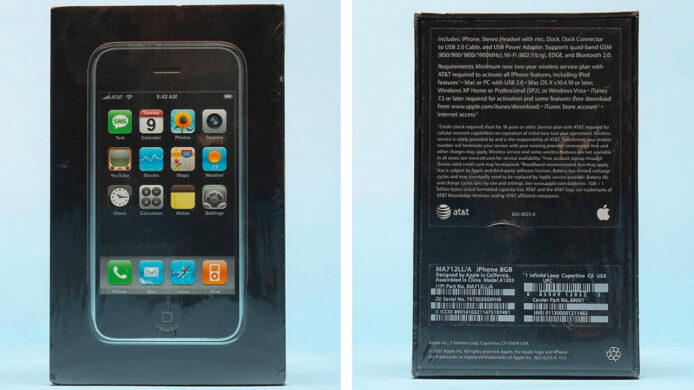 未開封初代 iPhone 拍賣   成交價高達 28 萬元