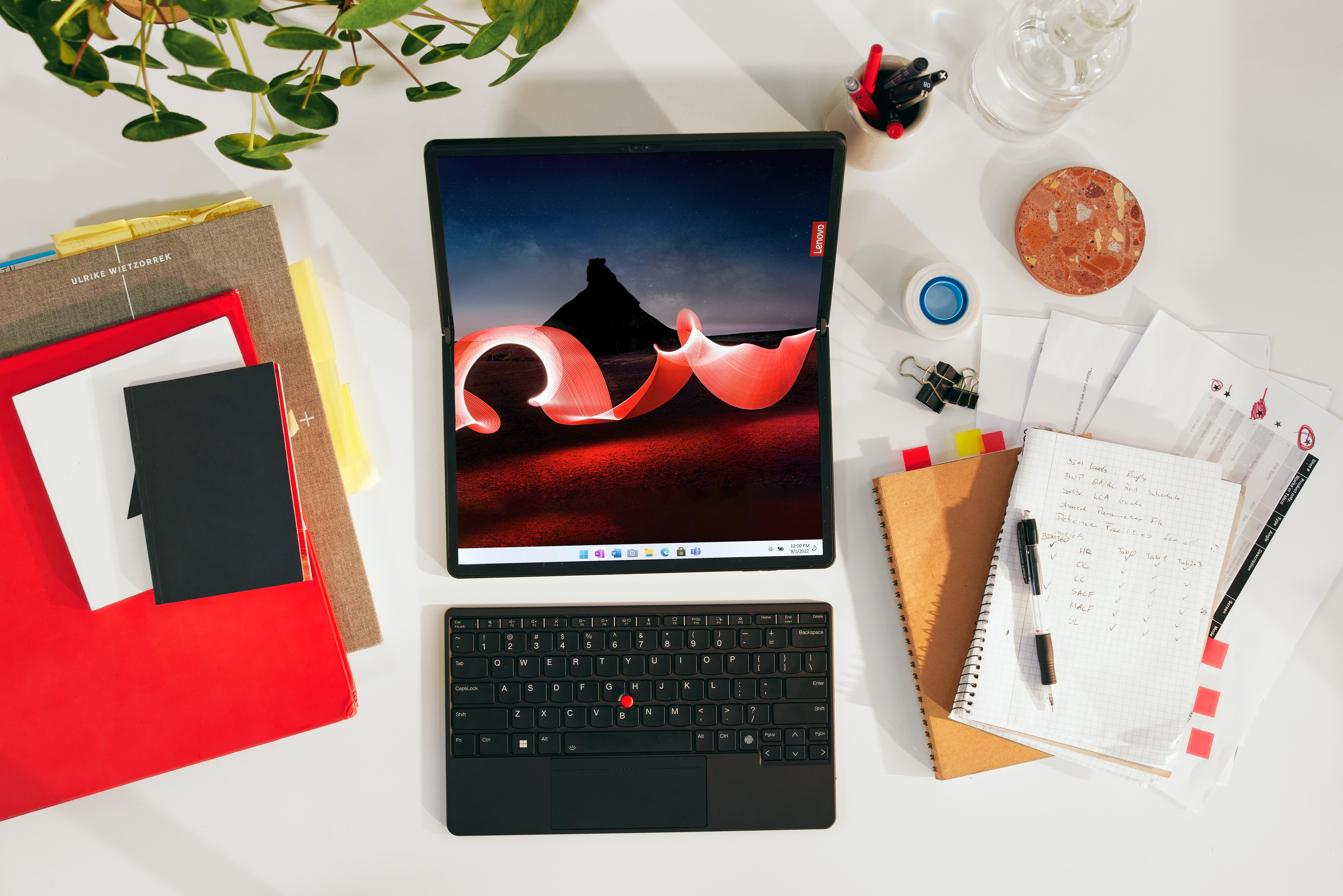 Lenovo 宣佈推出「大摺」ThinkPad X1 Fold 16.3” 可變細外攜+ 可變大方便工作/ 睇戲- 香港unwire.hk