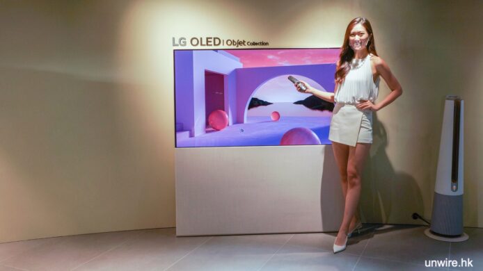 【報價】LG EASEL滑蓋掛牆大電視  Objet 系列 OLED 電視登場
