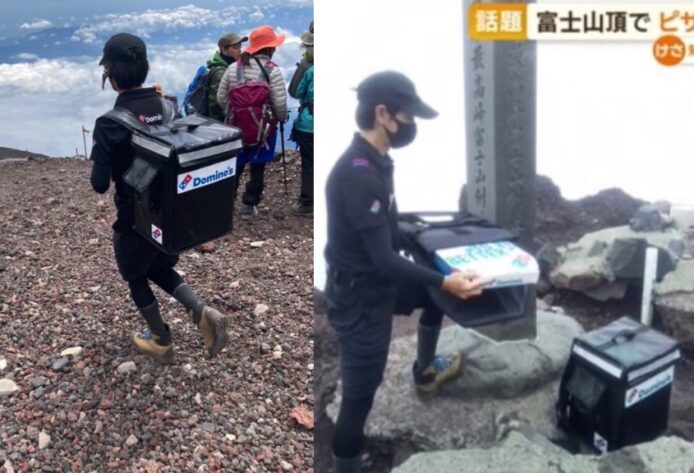 日本外賣仔送 Pizza 上富士山頂    真實身份原來是 Cosplayer
