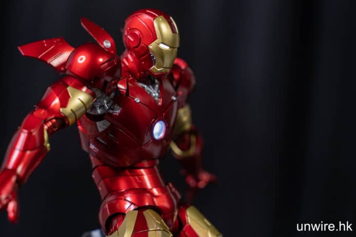 【評測】Threezero DLX Iron Man Mark 3      可動性高夠靈活 + 還原經典設計