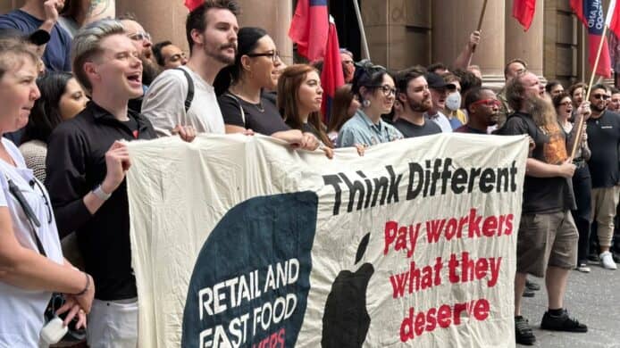 澳洲 Apple Store 員工罷工   爭取改善薪酬待遇