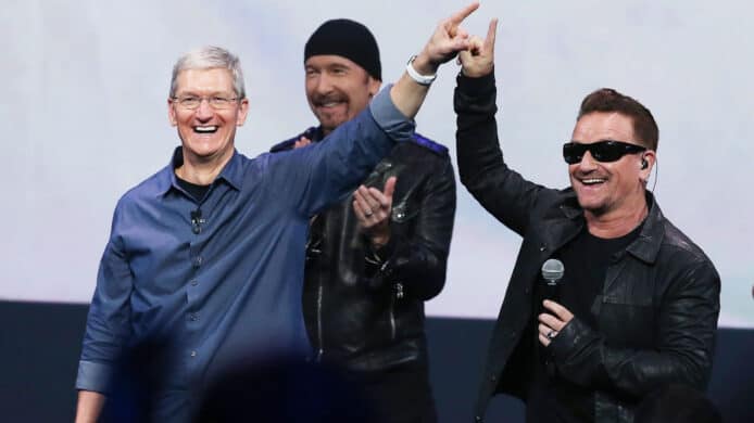 免費大碟惹怒 iTunes 用戶   U2 主音 Bono 承擔責任並致歉
