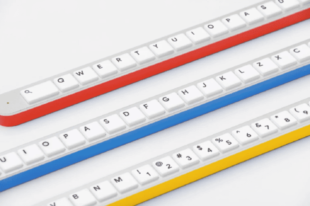 日本 Google 公布全新鍵盤 Gboard Bar 長 165 厘米、以簡單作設計理念