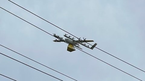 送貨無人機墜落高壓電纜　澳洲 2,000 人受停電影響