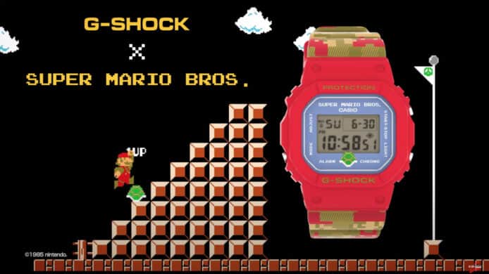Casio 夥拍任天堂   推 G-Shock x Super Mario Bros 特別版