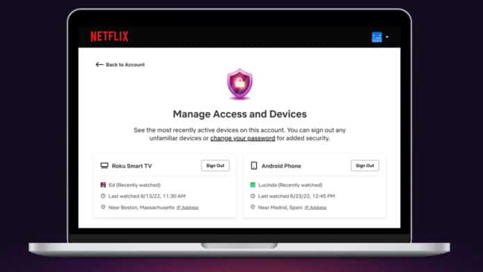 Netflix 推出新功能   可簡單遙距登出裝置