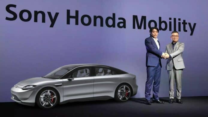 Honda Sony 合作開發電動車 OS    提升日本汽車軟件水平