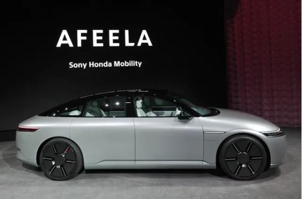Sony Honda 電動車叫「AFEELA」   最快將於 2026 交車