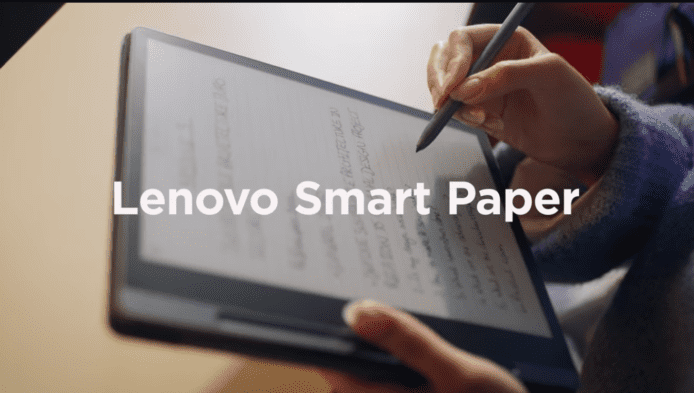 【CES 2023】極輕 Lenovo Smart Paper 平板   10.3 吋 4000 級壓感模擬書寫觸覺