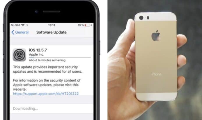 10 年前推出的 iPhone 5s 有軟件更新   iOS 12.5.7 安全問題修正