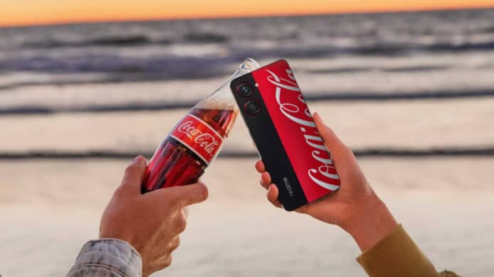 中國品牌 realme 夥拍可口可樂   印度推出特別版智能手機