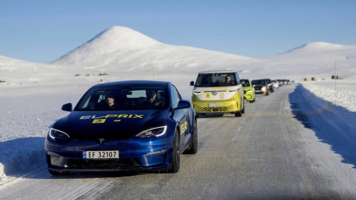 挪威大型電動車嚴寒測試   Tesla Models S 電池續航距離最佳