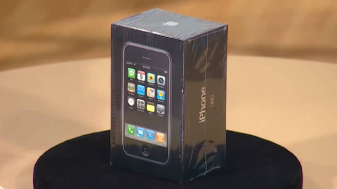 未拆封初代 iPhone 拍賣   成交價逾 6.3 萬美元刷新紀錄