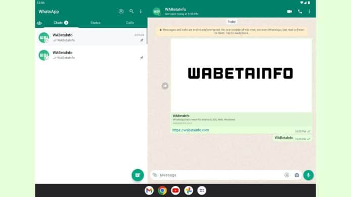 WhatsApp Android 版 Beta 程式   被發現正展開平板介面測試