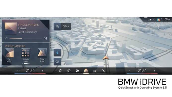 BMW 發佈 iDrive 車載系統新版本   採用 Zero-Layer 設計  變得更快更簡單