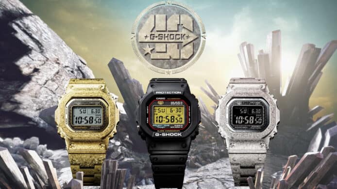 Casio G-Shock 慶祝 40 週年   經典造型新錶採用強化不銹鋼錶身