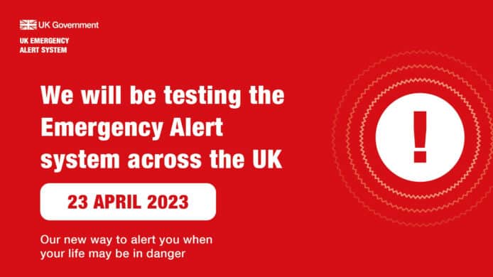 英國全新公共緊急警報系統   下月 23 日全國測試