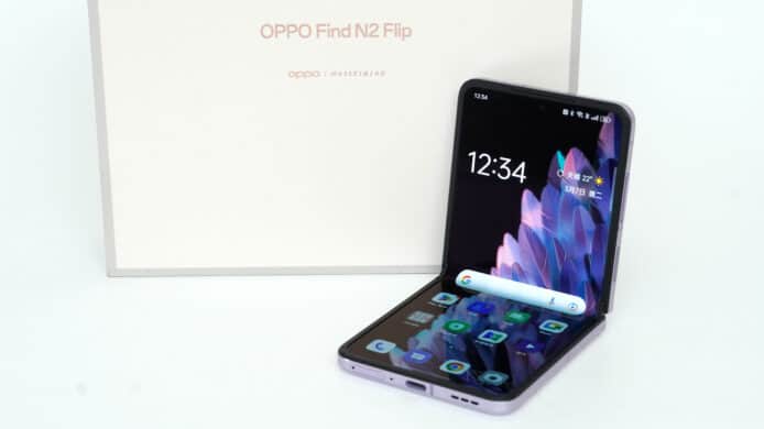 【評測】OPPO Find N2 Flip　外形　手感　主屏幕　副屏幕　相機　效能開箱評測
