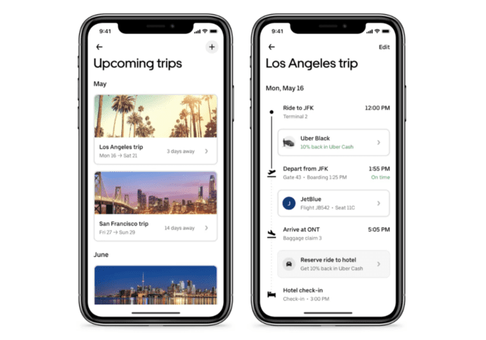 Uber Travel 正式登陸香港    App內一鍵建立行程