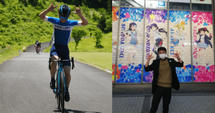 踩單車200公里「朝聖」被發掘天份  宅男變運動員擠身日本全國單車大賽