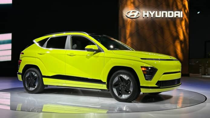 全新 Hyundai Kona Electric   2024 年版紐約車展亮相