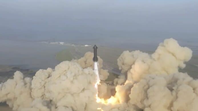 SpaceX Starship 試射成功後爆炸　推進火箭未按計劃分離