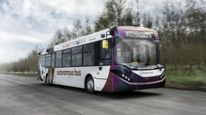 蘇格蘭引入首個全自動駕駛巴士車隊　下月開始提供服務