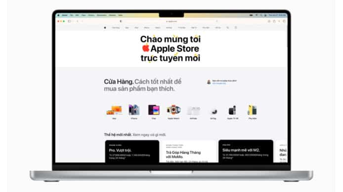 Apple Store Online 越南推出   提供全方位網絡購物體驗