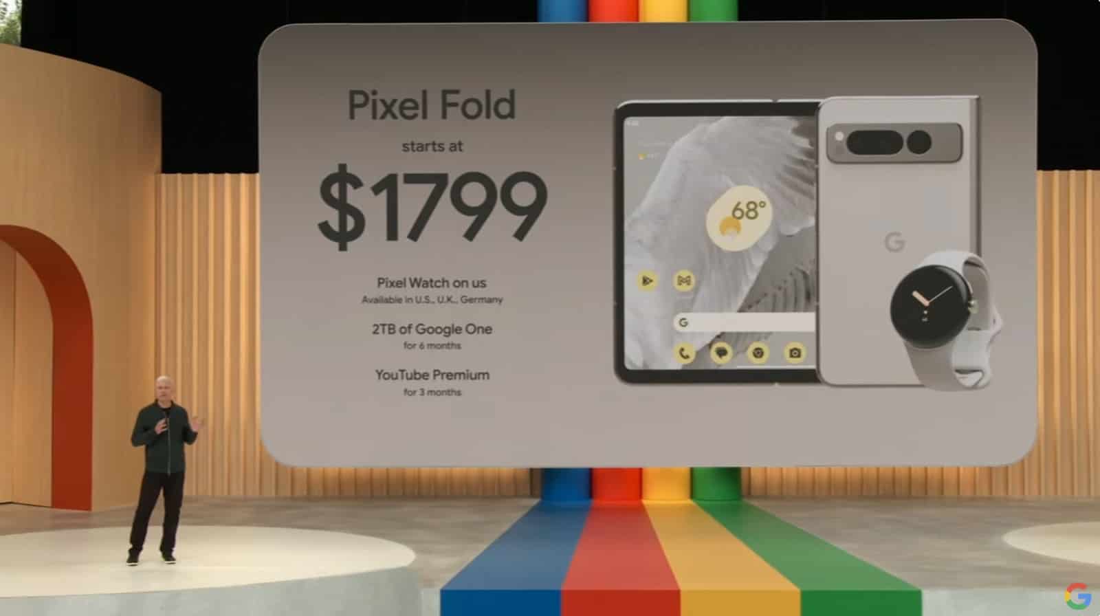 Google I/O 2023】Google「親生仔」摺機終登場Pixel Fold 正式發佈+ 同場加映Pixel 平板+ Pixel 7a - 香港unwire.hk