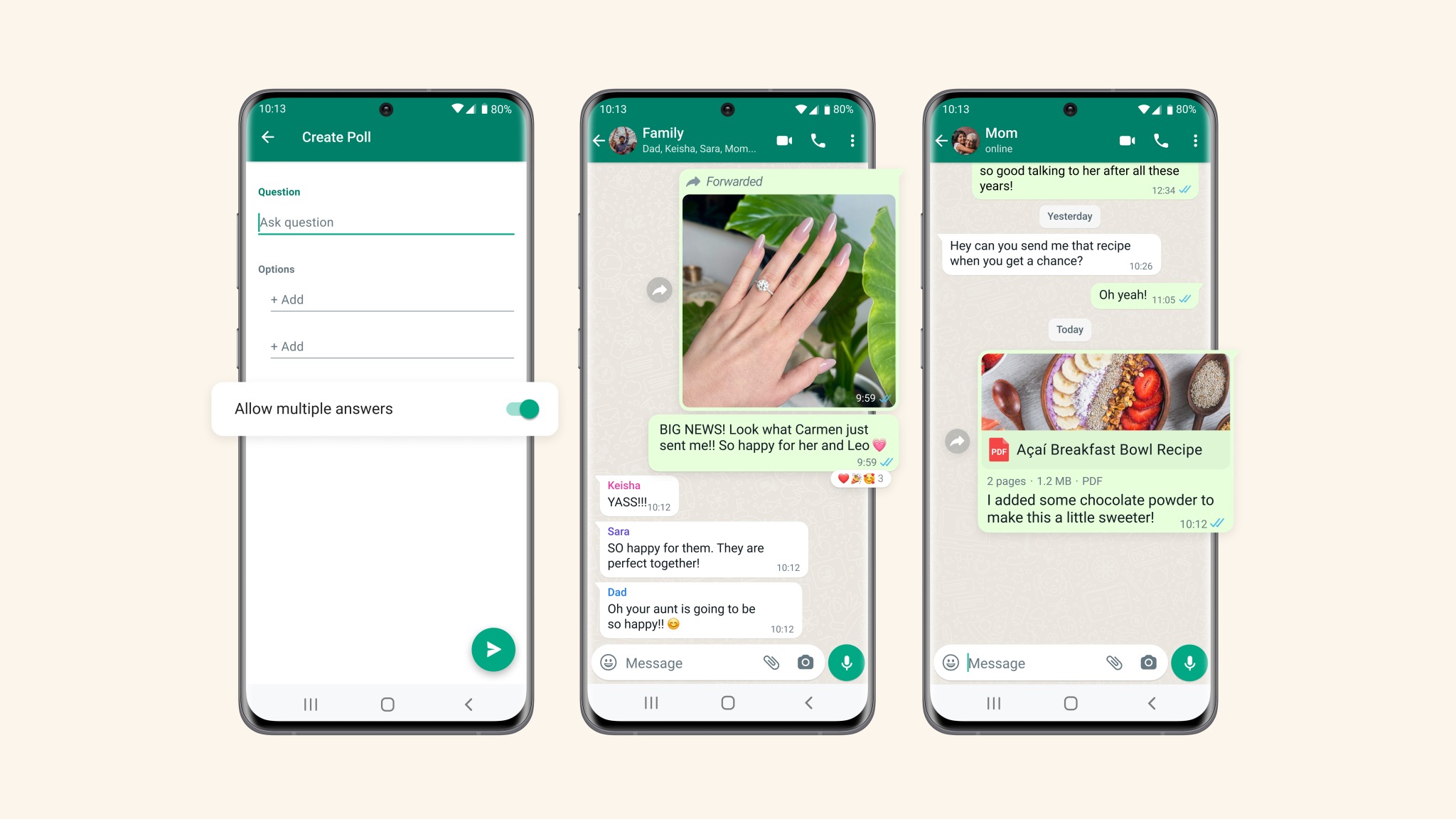 WhatsApp 改善投票功能　容許限制單一選項