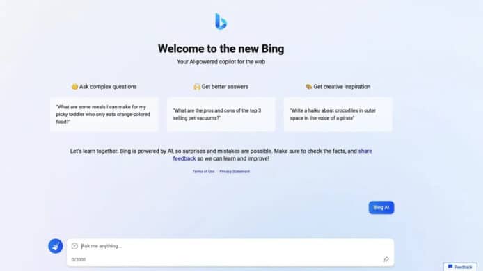 不再由 Microsoft Edge 獨佔   Bing Chat 將登陸第三方瀏覽器