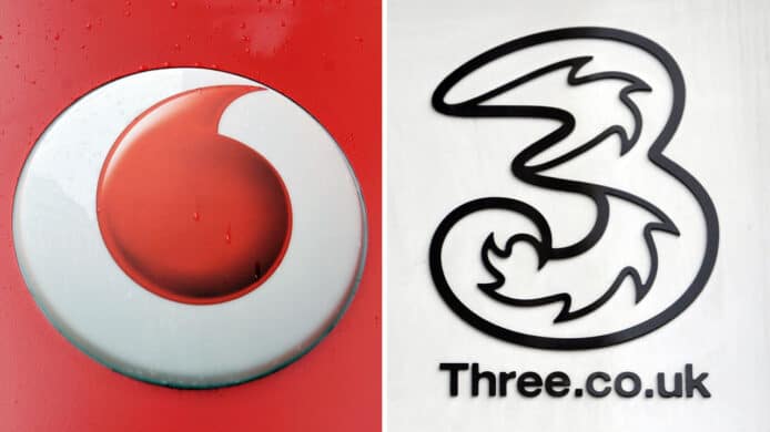 英國 Vodafone 與 3 宣佈合併   有望成為當地電訊商龍頭