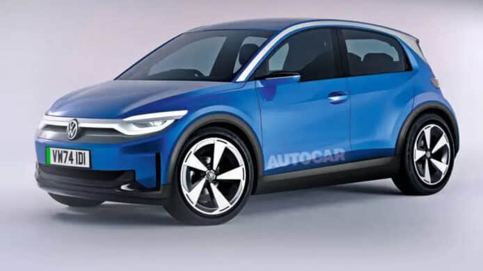 Volkswagen 電動小車   ID.1 目標售價只需 17 萬港元