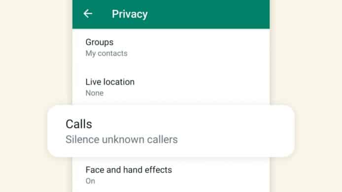 WhatsApp 新功能：不明來電自動靜音    隔絕騷擾廣告訊息方法