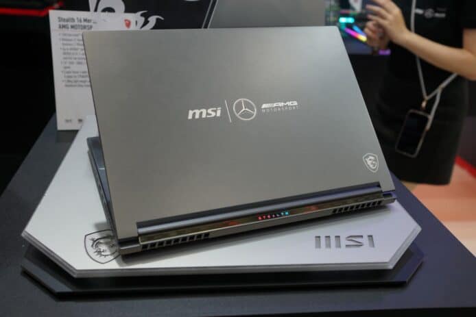 【Computex 2023】MSI × Mercedes-AMG 跨界聯乘手提電腦　Stealth 16 Mercedes-AMG Motorsport 新登場