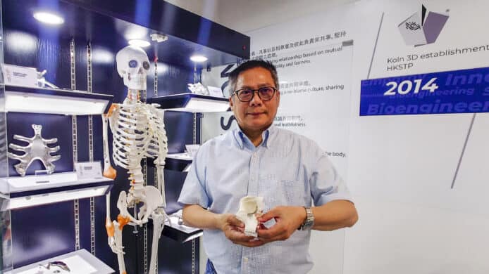 港唯一3D打印金屬骨治療方案   大埔創新園助港企研新技術 加快康復