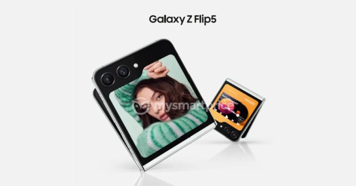 Samsung Galaxy Z Flip5 宣傳圖流出　機面螢幕面積大幅增加